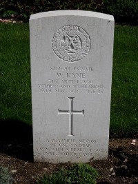 Klagenfurt War Cemetery - Kane, W